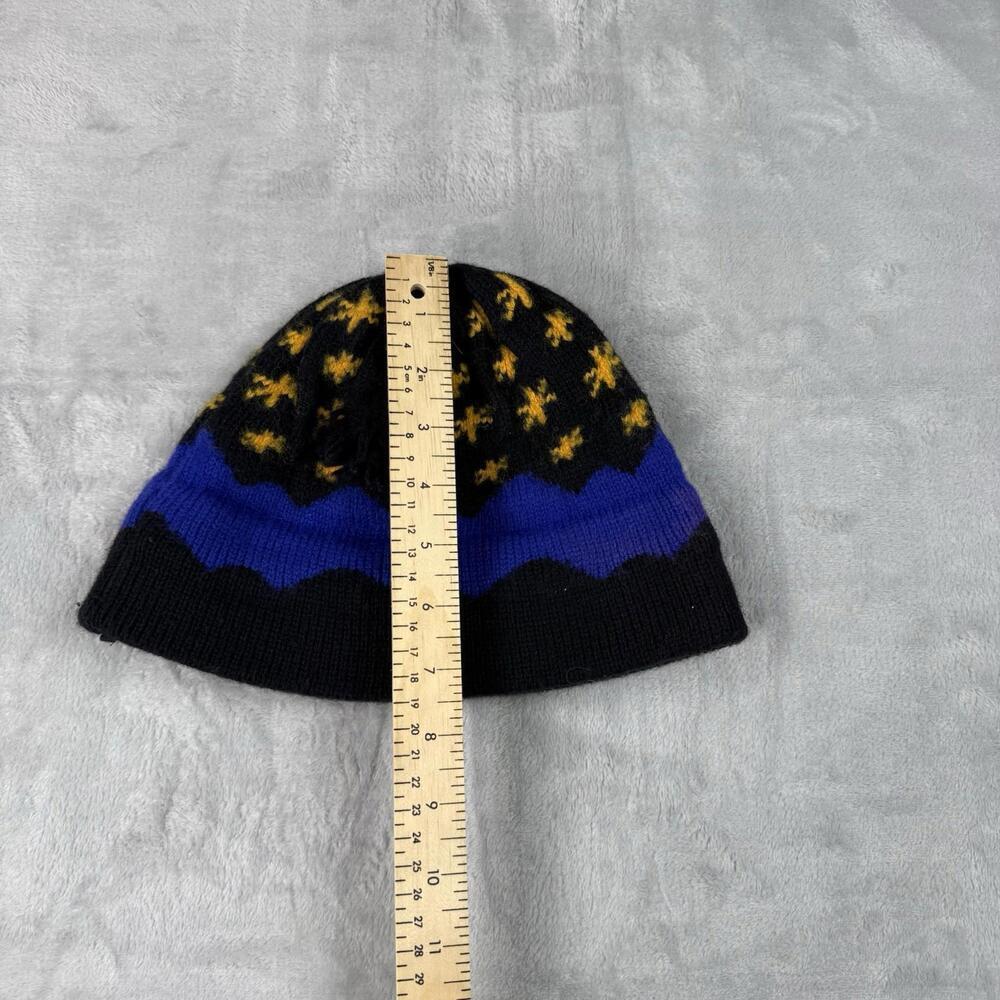 Vintage Vermont Originals Wool Handcrafted Beanie Pom Pom Winter Hat Made In USA - Picture 4 of 6